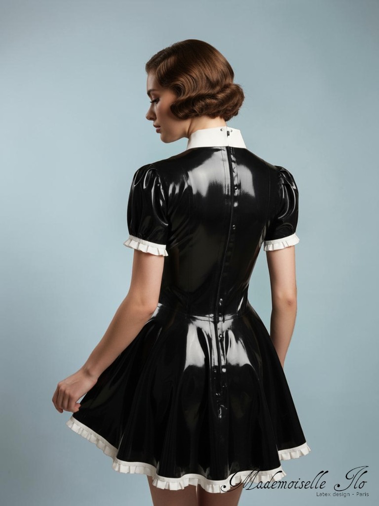Celestine dress back view